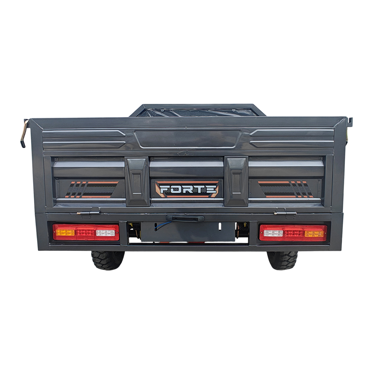 Грузовой электрический трицикл FORTE GP-1500-C Серый