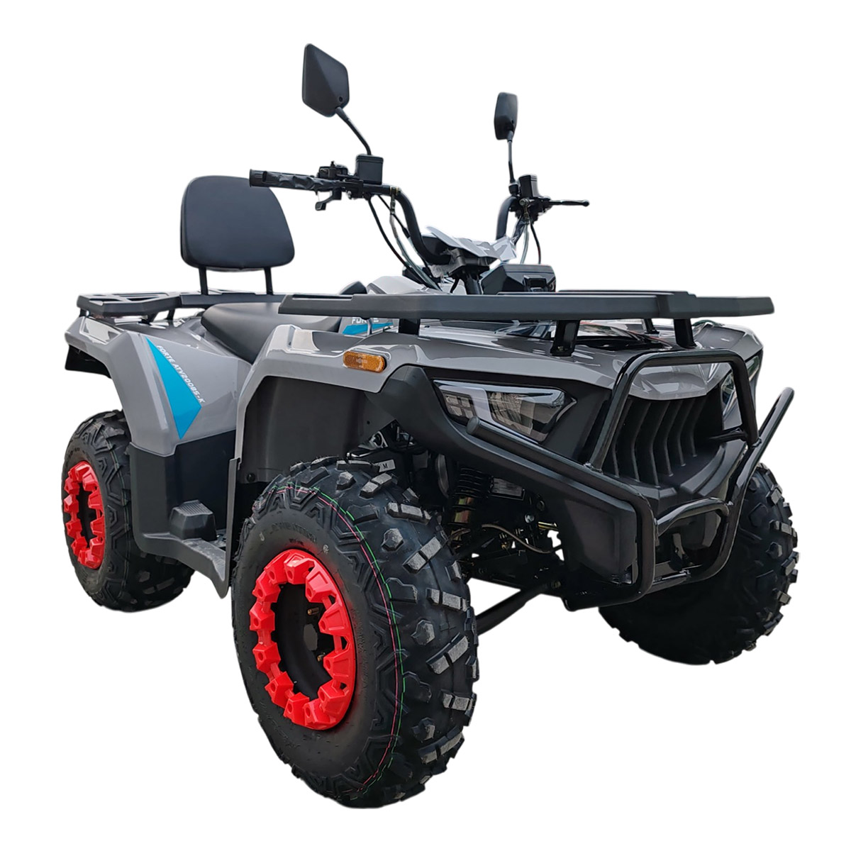 Квадроцикл Forte ATV-200BS-К PRO Сірий