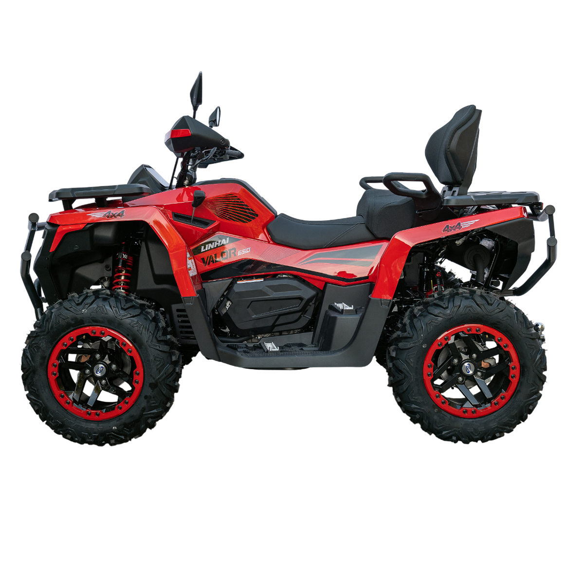 Квадроцикл LINHAI VALOR650(S) MUD красный
