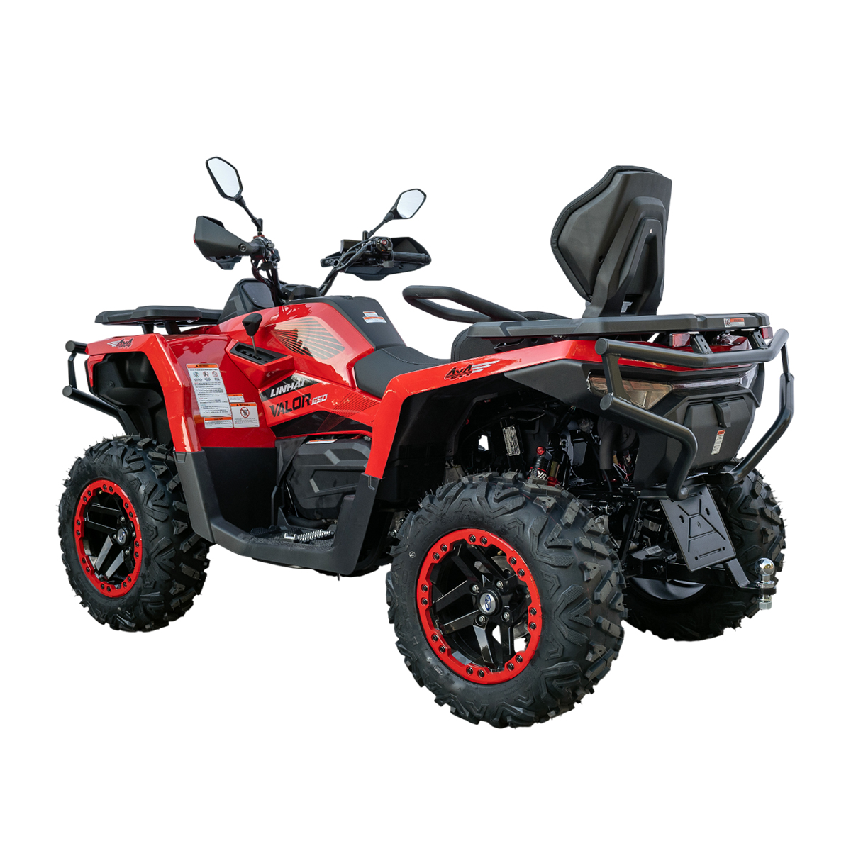 Квадроцикл LINHAI VALOR650(S) MUD красный