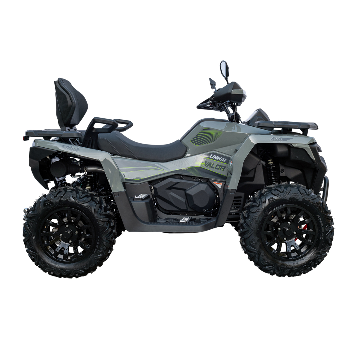 Квадроцикл LINHAI VALOR650(S) MUD Зелено-сірий