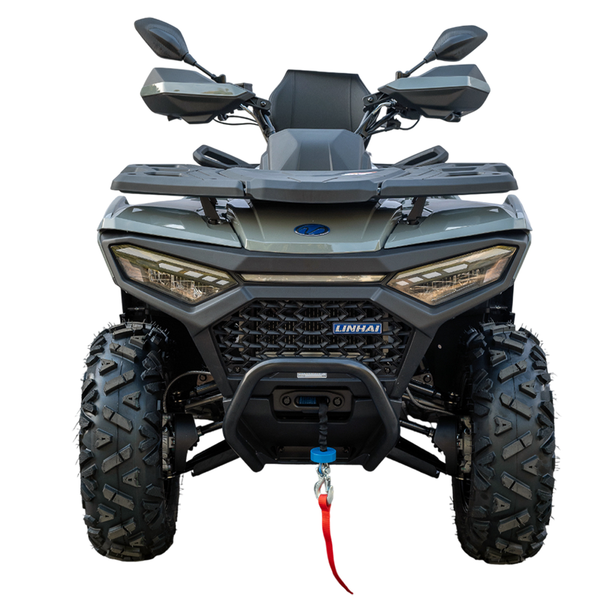 Квадроцикл LINHAI VALOR650(S) MUD Зелено-сірий