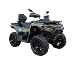 Квадроцикл LINHAI VALOR650  Зелено-сірий
