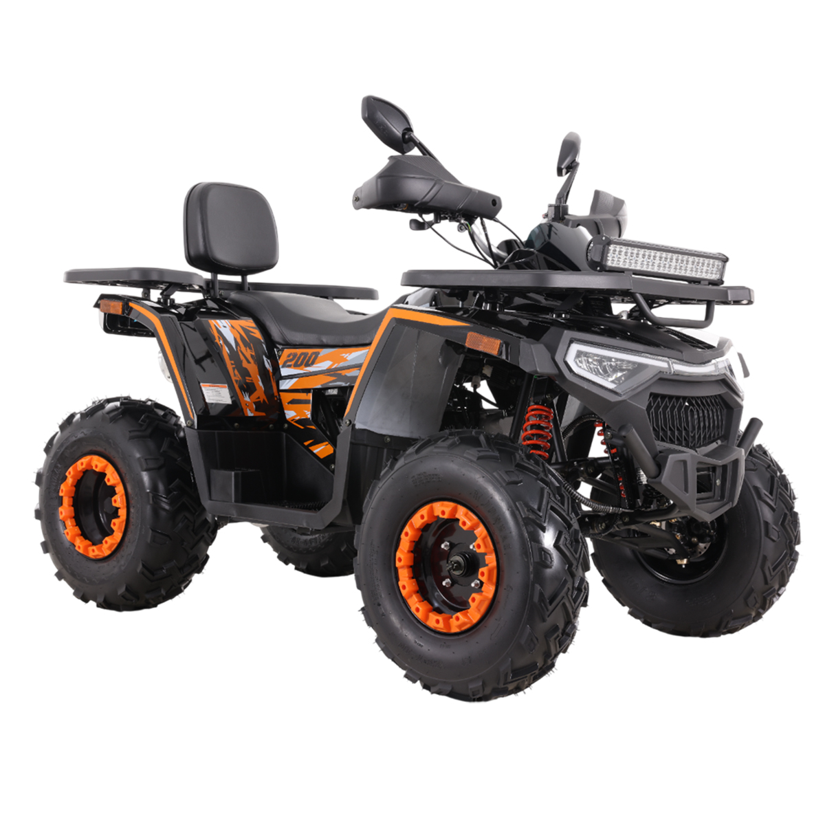 Квадроцикл FORTE Shark III 200 Помаранчевий