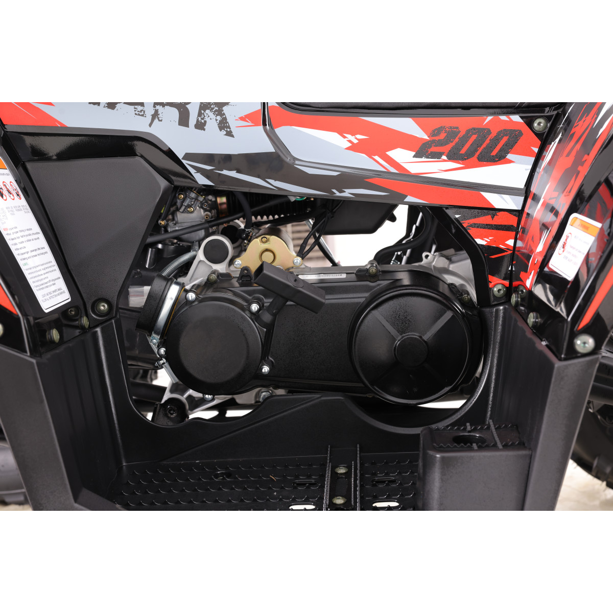 Квадроцикл FORTE Shark III 200 Червоний