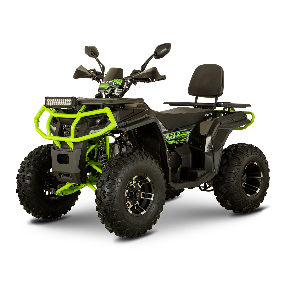Квадроцикл FORTE AFC250 PRO Чорно-зелений