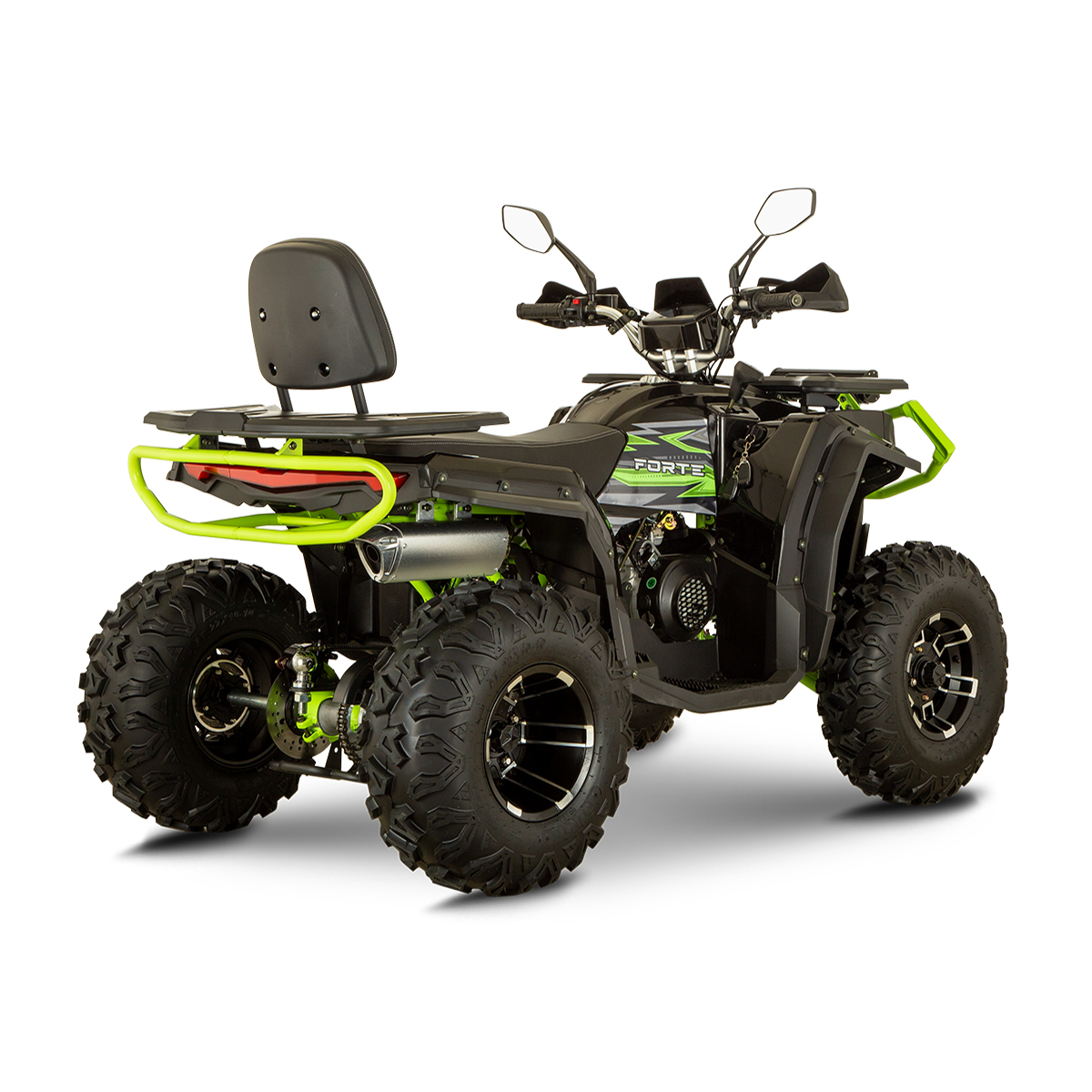 Квадроцикл FORTE AFC250 PRO Чорно-зелений