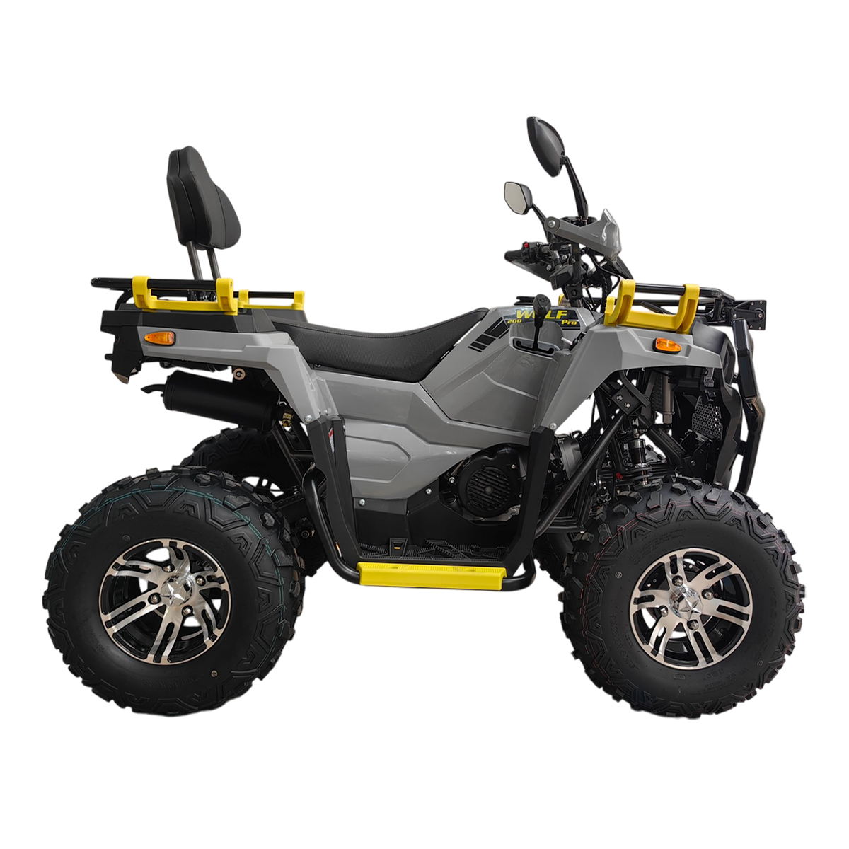 Квадроцикл MIKILON WOLF 200 PRO сірий
