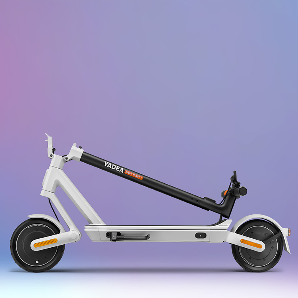 Самокат аккумуляторный Yadea Artist серый