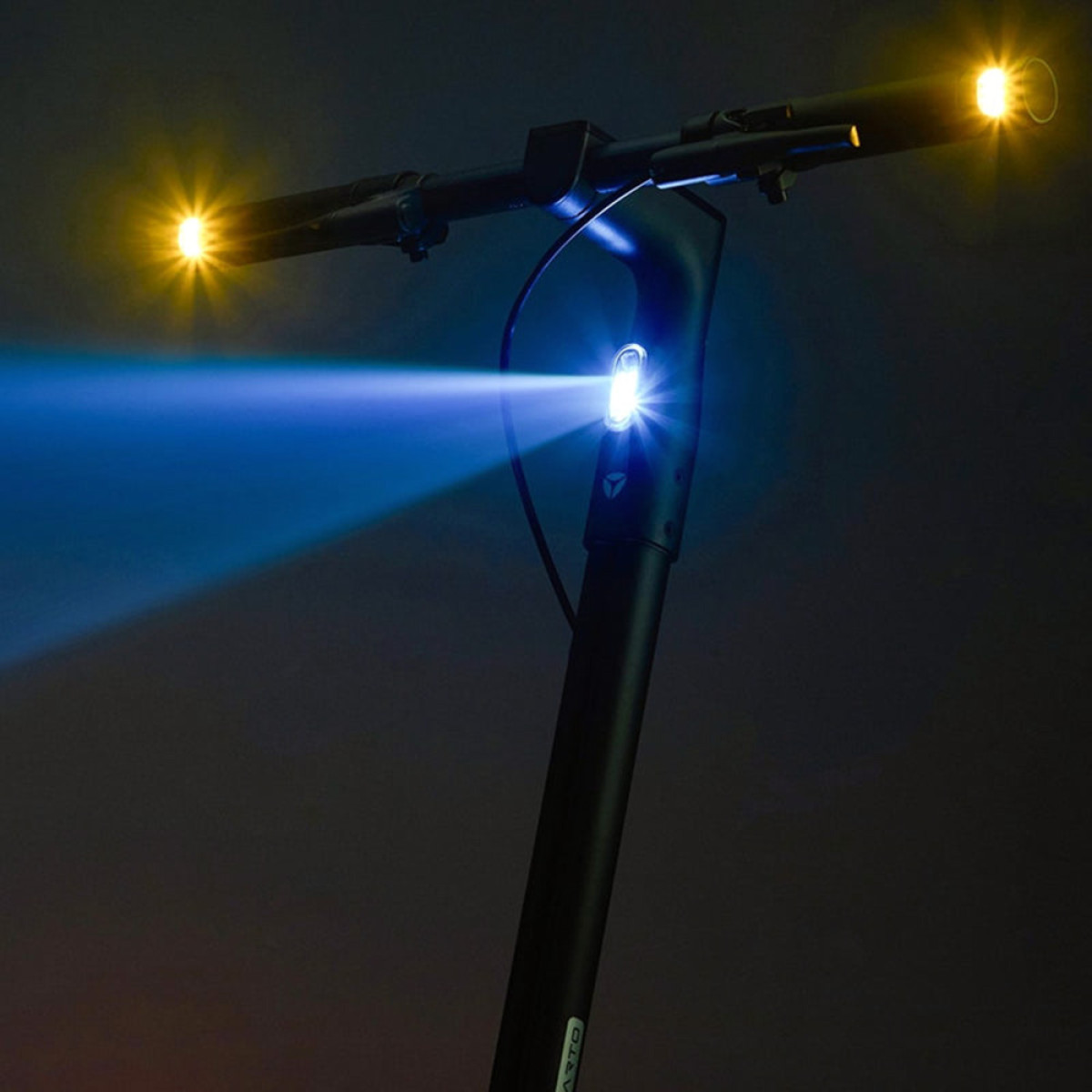 Самокат аккумуляторный Yadea Starto серый