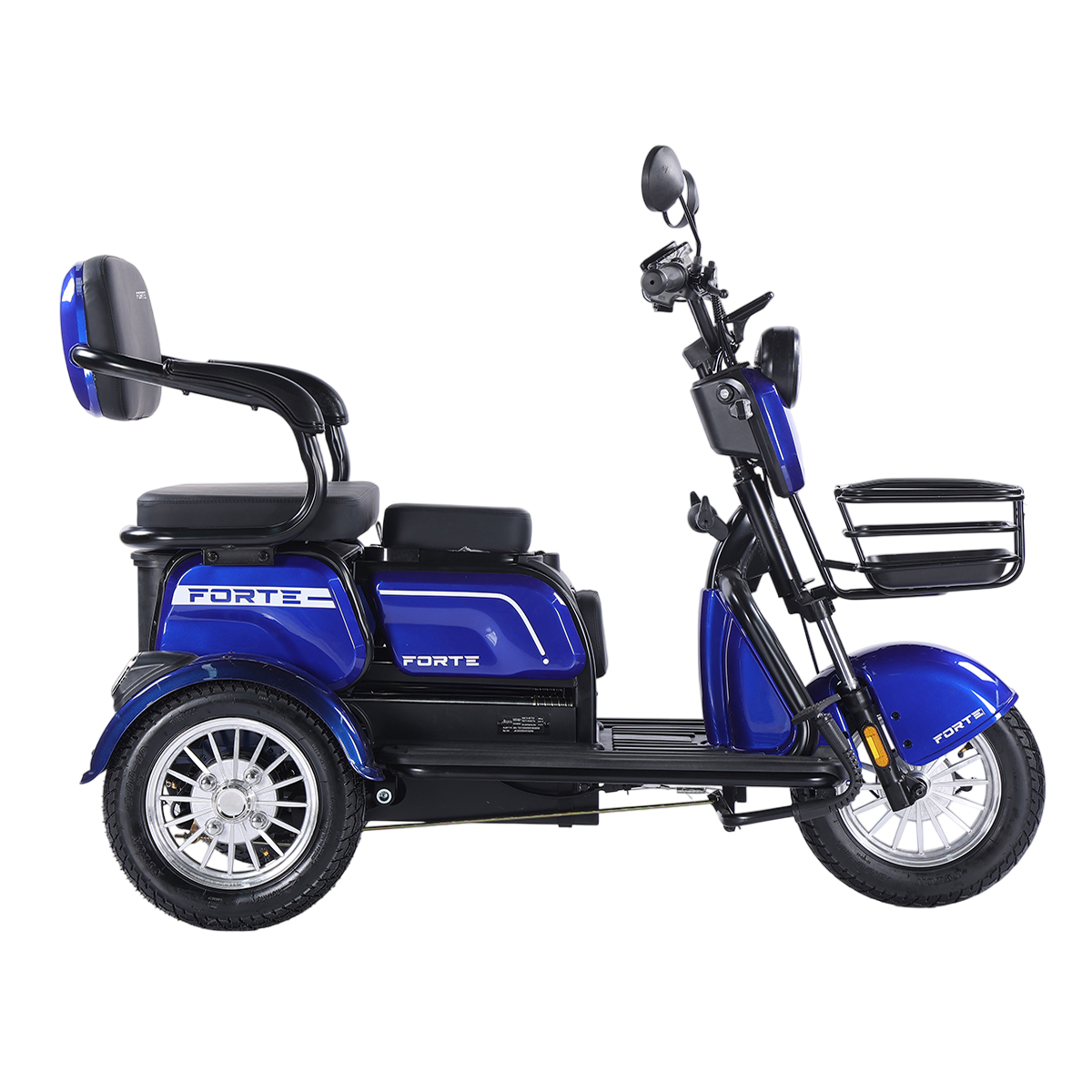 Трицикл аккумуляторный Forte FAMILY-WN800 синий