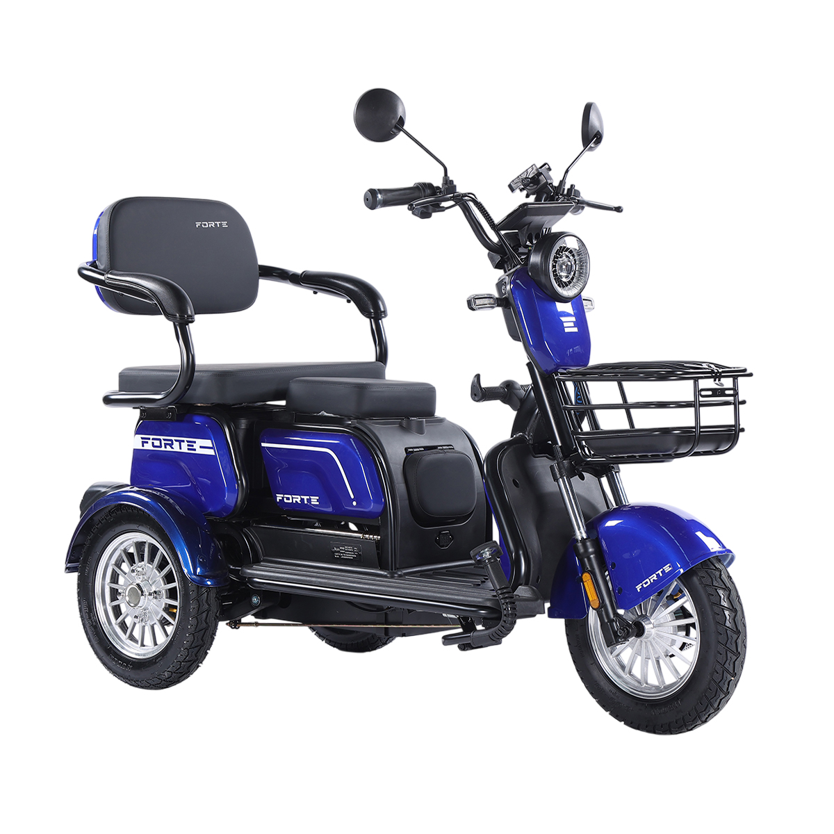 Трицикл аккумуляторный Forte FAMILY-WN800 синий