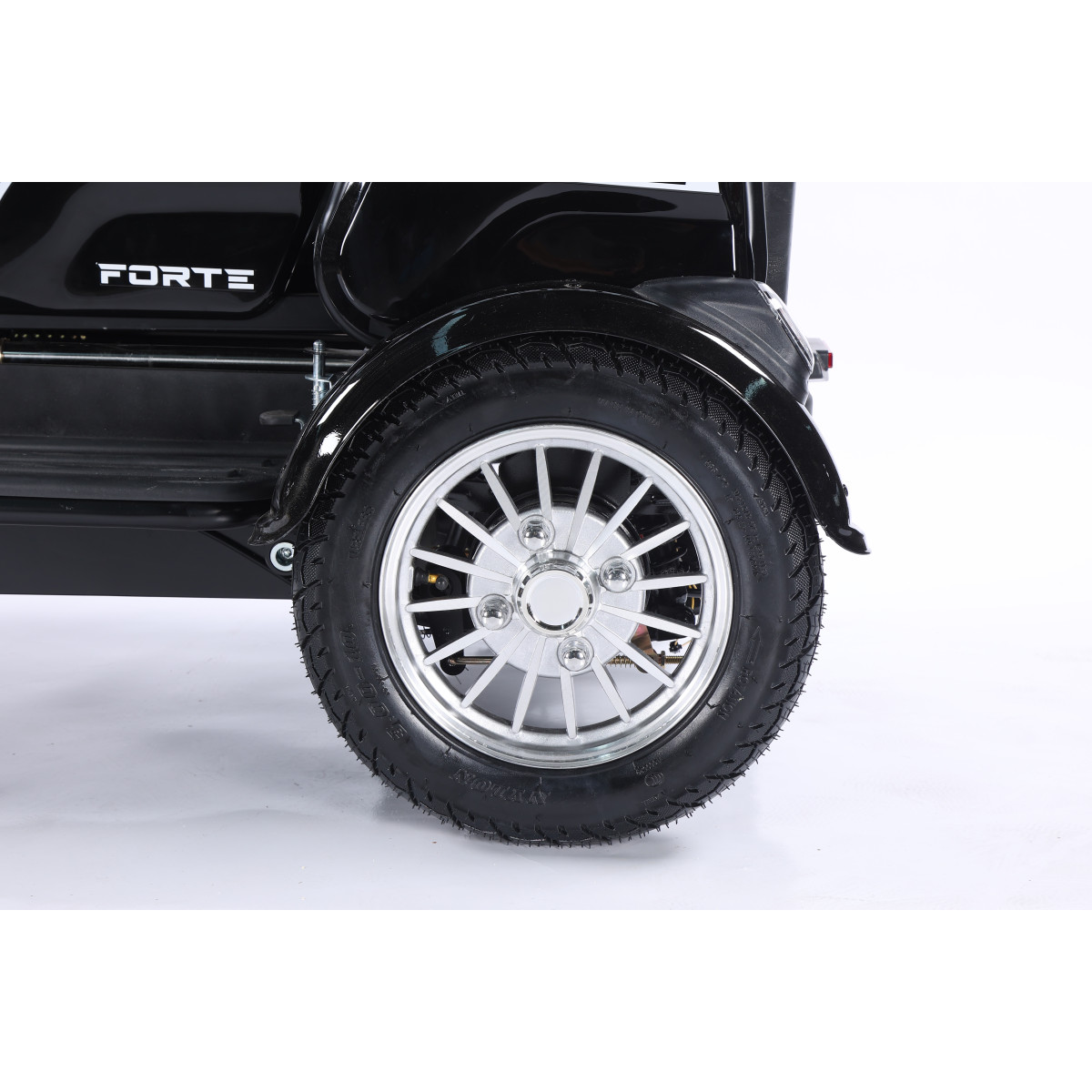 Трицикл акумуляторний Forte FAMILY-WN800 чорний