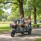 Трицикл аккумуляторный Forte CARGO-WN800 Серый