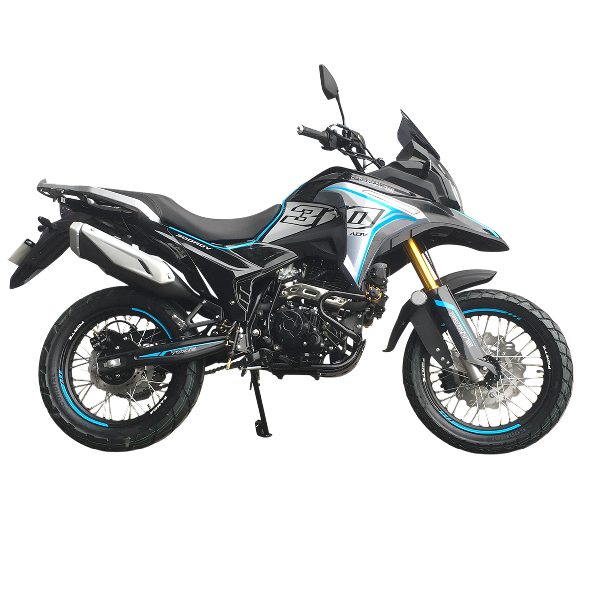 Мотоцикл Forte FT300GY-C5G Серый