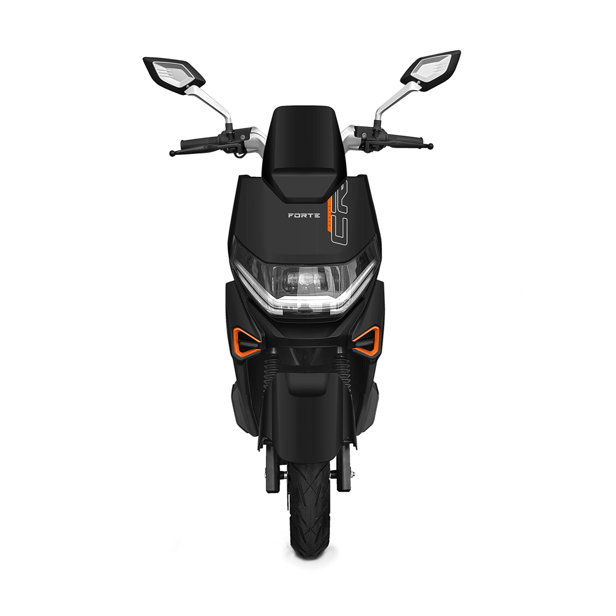 Скутер аккумуляторный FORTE T11 Черно-оранжевый