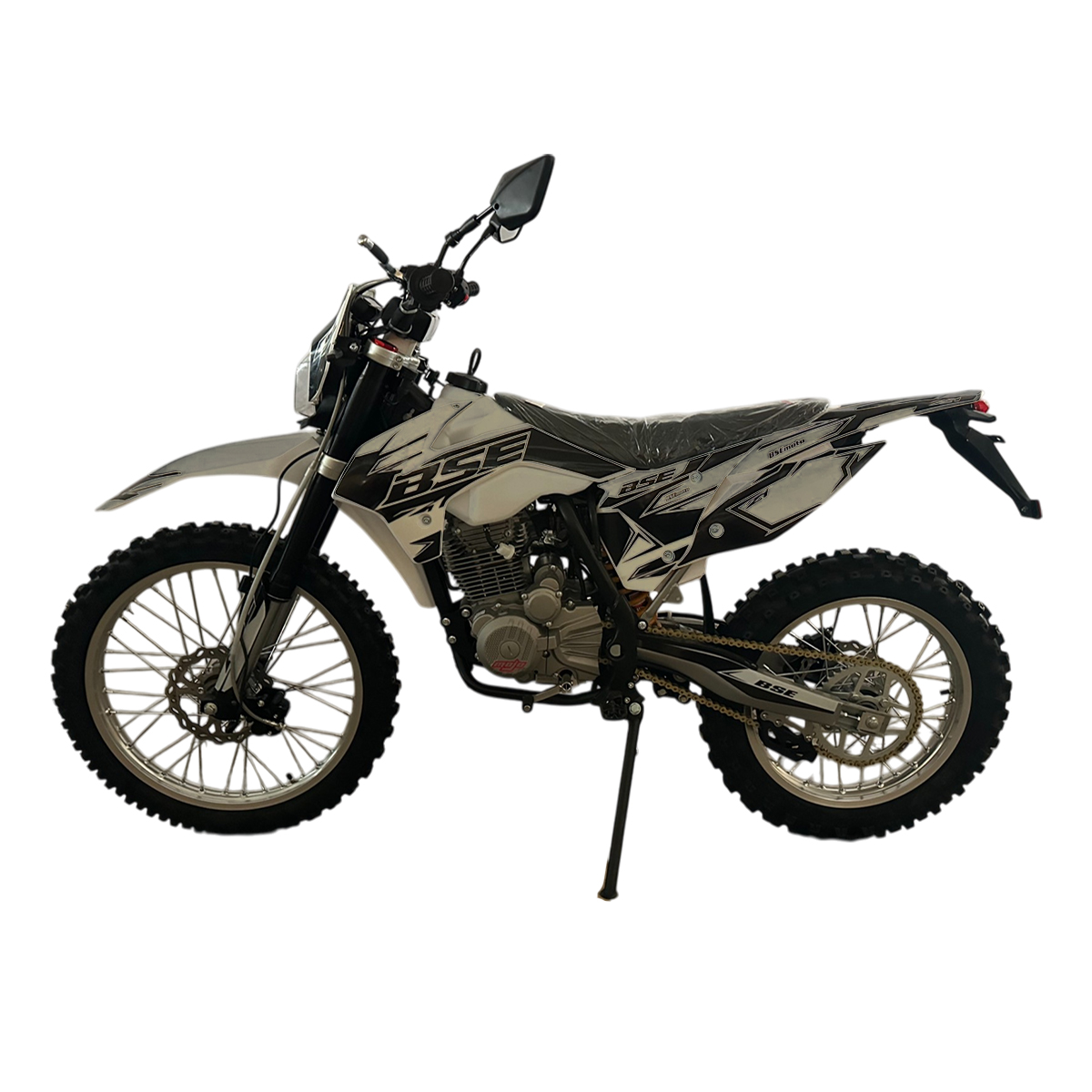 Мотоцикл BSE S2 Enduro Cірий