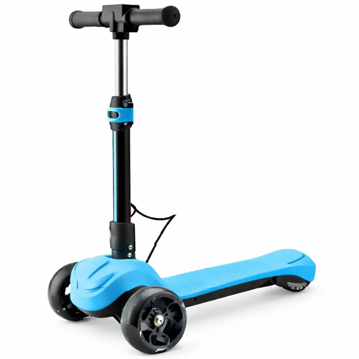 Аккумуляторный самокат PL-05 Forte голубой