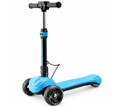 Аккумуляторный самокат PL-05 Forte голубой