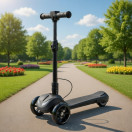 Аккумуляторный самокат PL-05 Forte черный