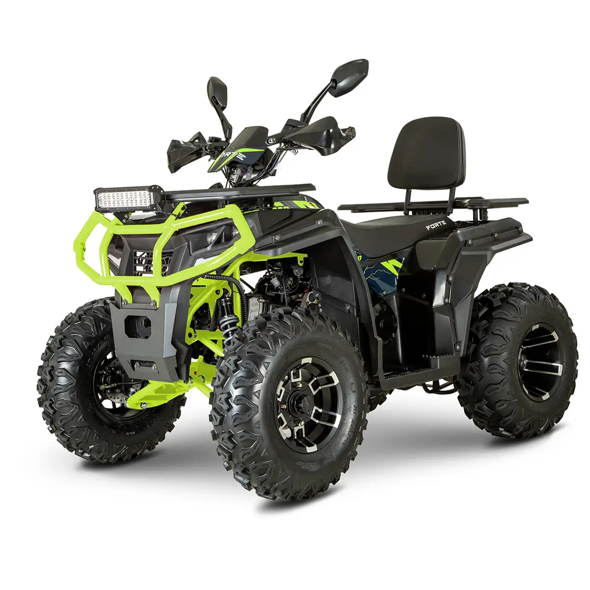 Квадроцикл FORTE AFC-200L PRO Черно-зеленый