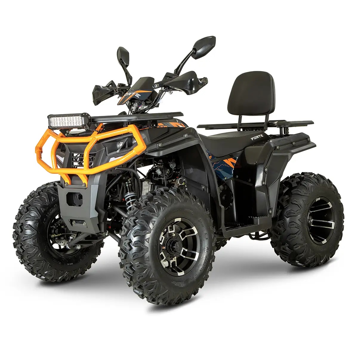 Квадроцикл FORTE AFC-200L PRO Черно-оранжевый