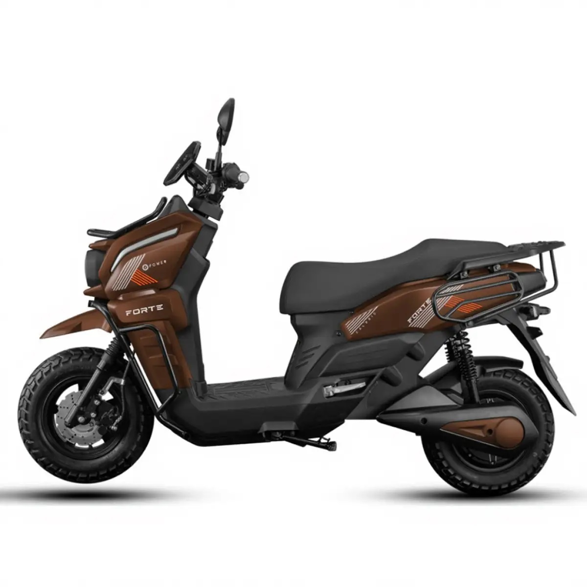 Електроскутер FORTE UNICORN LIGHT Коричневий