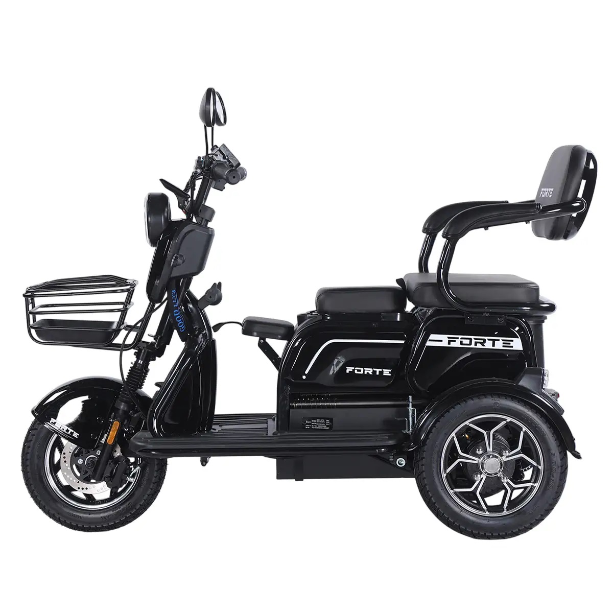 Трицикл аккумуляторный Forte Family-WN1072 Черный