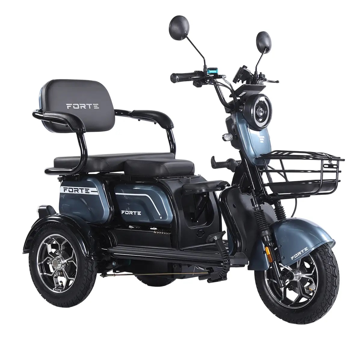 Трицикл акумуляторний Forte Family-WN1072G Сірий