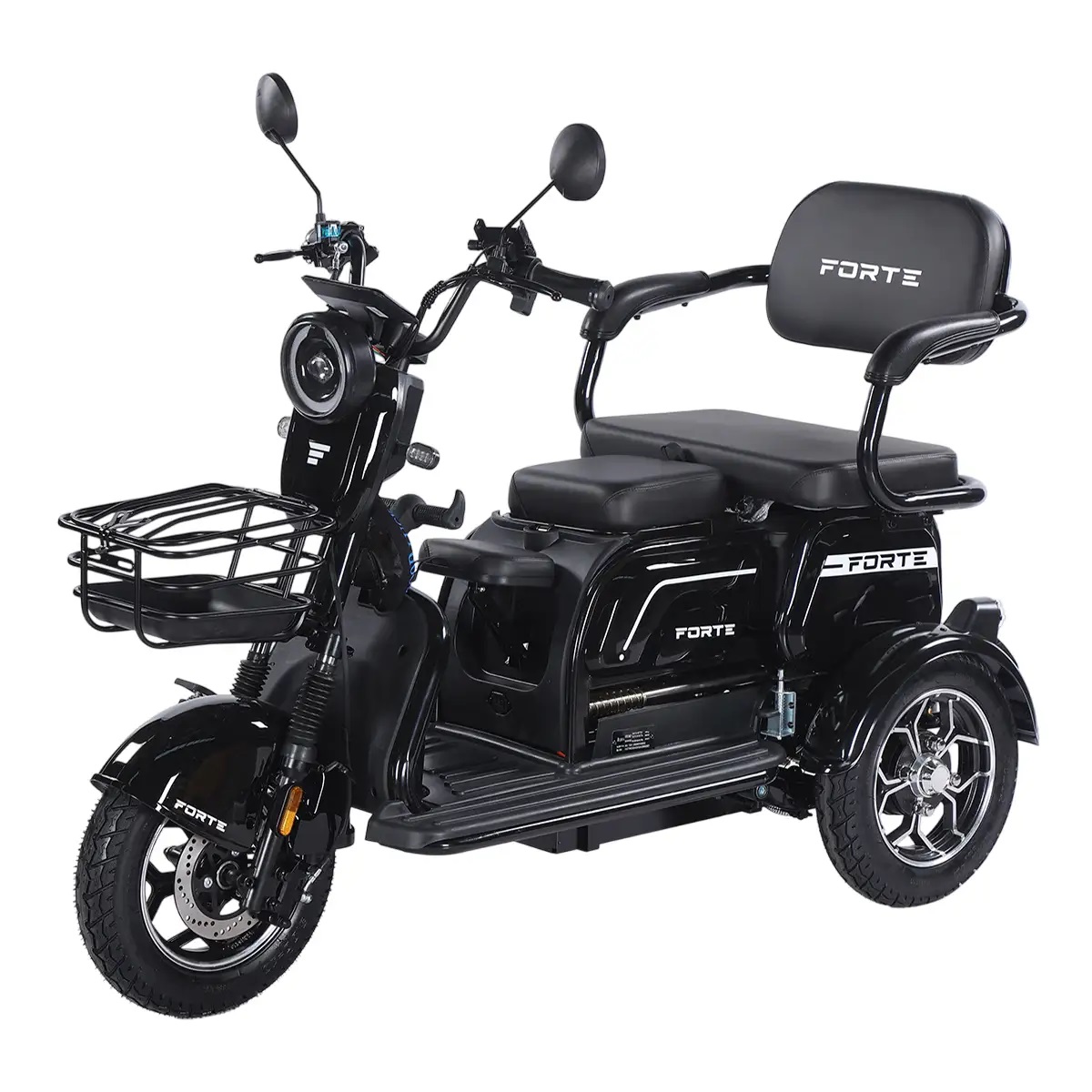 Трицикл аккумуляторный Forte Family-WN1072G Черный