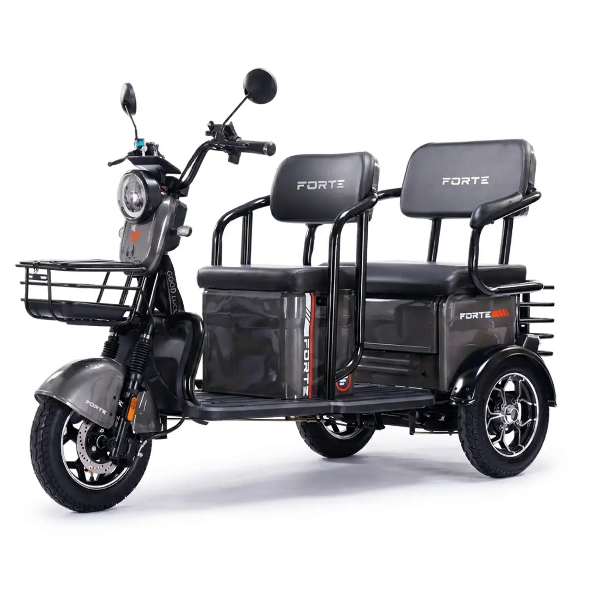 Трицикл аккумуляторный Forte TRANSIT-WN1072G Серый