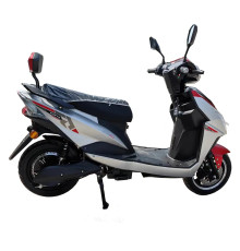 Electric scooter FORTE LEON red-white-gray