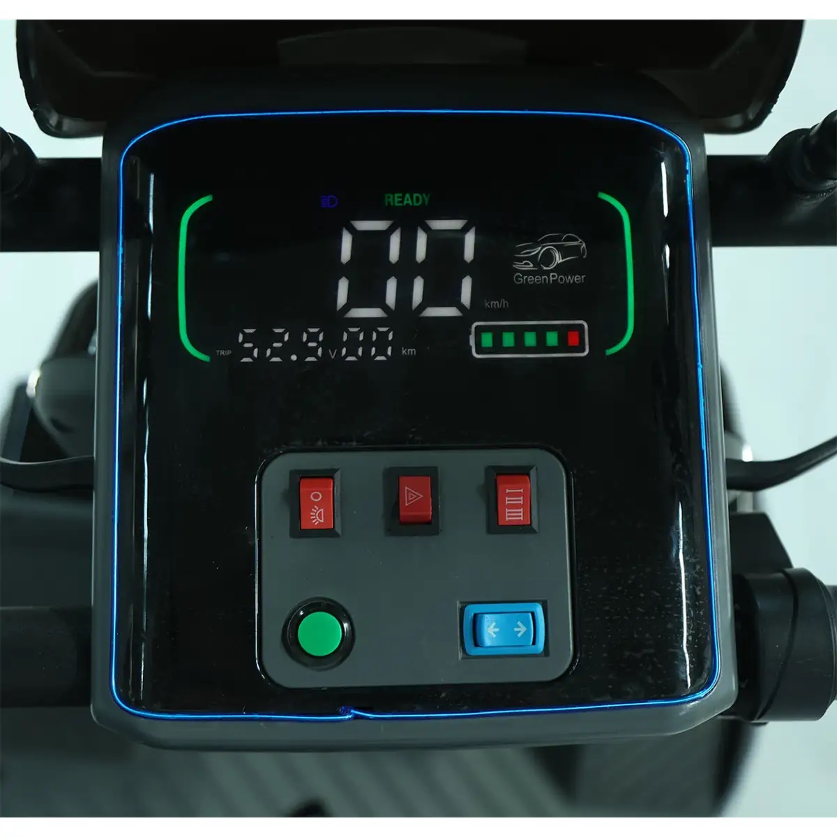 Трицикл аккумуляторный Forte SONIC-WN800B Синий