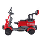 Трицикл аккумуляторный Forte SONIC-WN800B Красный