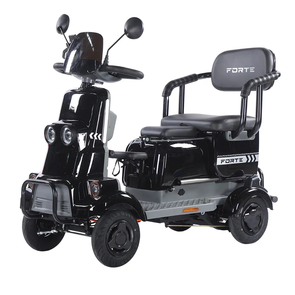 Трицикл аккумуляторный Forte SONIC-WN800B Черный