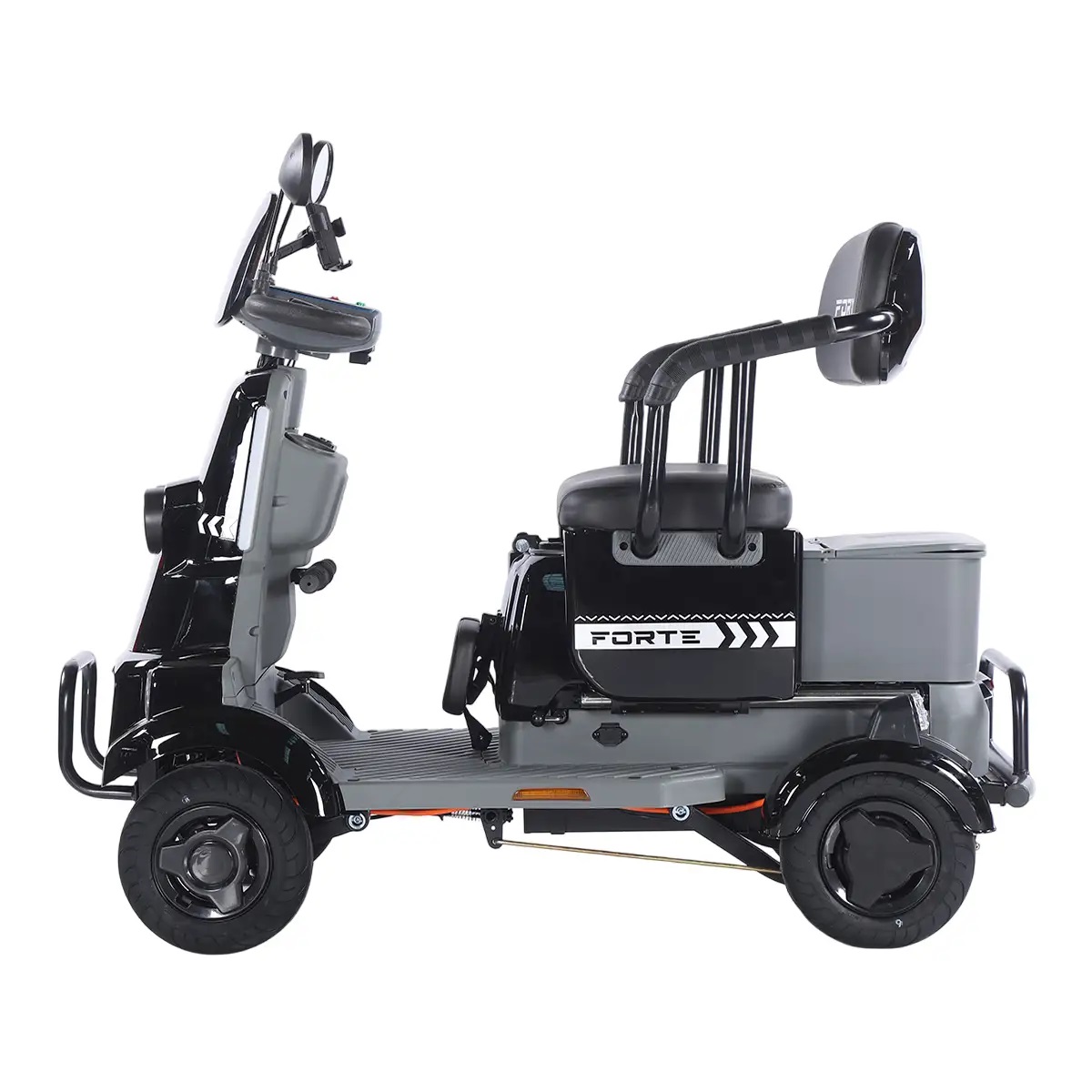 Трицикл аккумуляторный Forte SONIC-WN800B Черный
