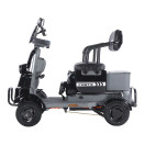 Трицикл аккумуляторный Forte SONIC-WN800B Черный