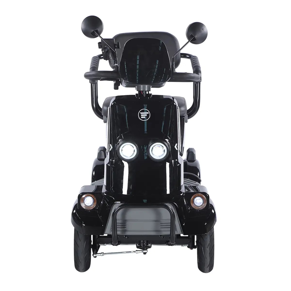 Трицикл аккумуляторный Forte SONIC-WN800B Черный