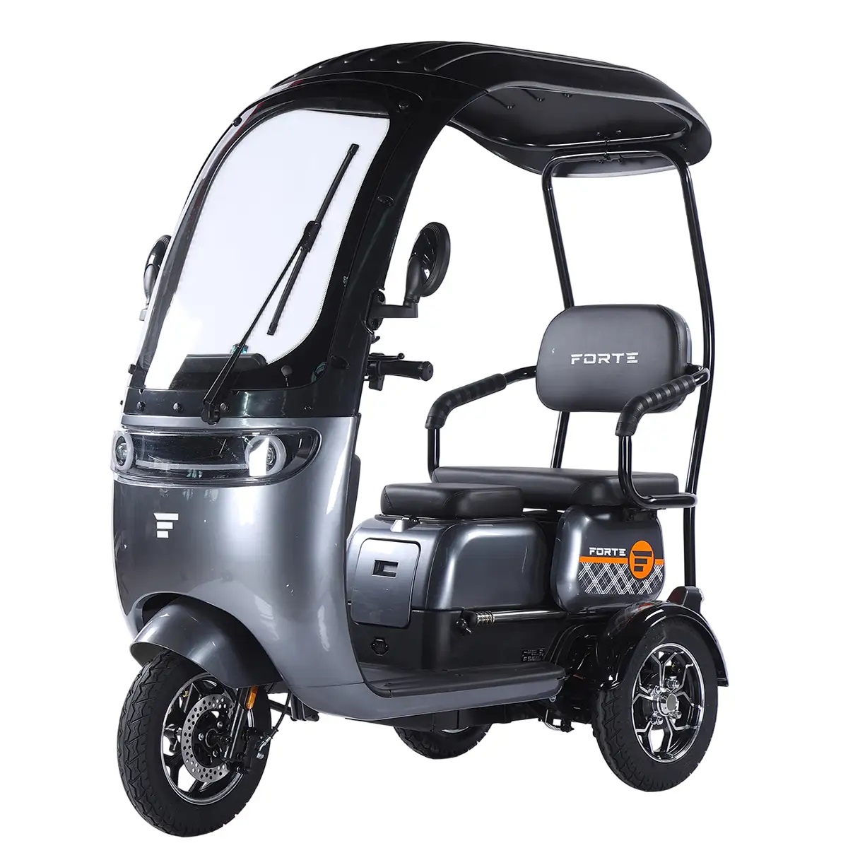 Трицикл аккумуляторный Forte TRINE-WN1072G Серый