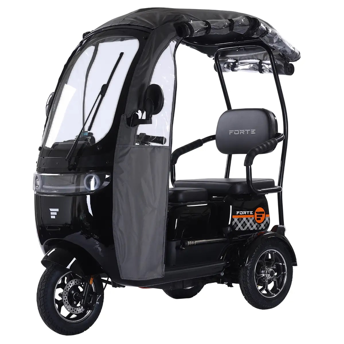 Трицикл аккумуляторный Forte TRINE-WN1072G Черный