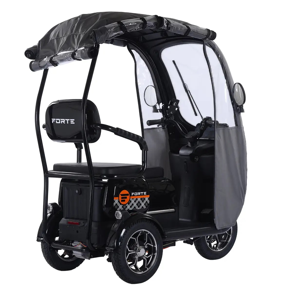 Трицикл аккумуляторный Forte TRINE-WN1072G Черный