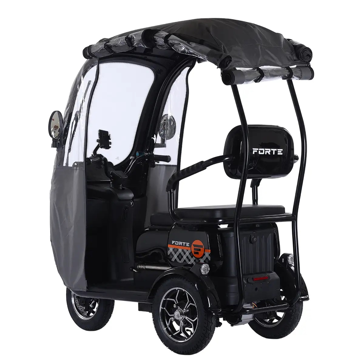 Трицикл аккумуляторный Forte TRINE-WN1072G Черный