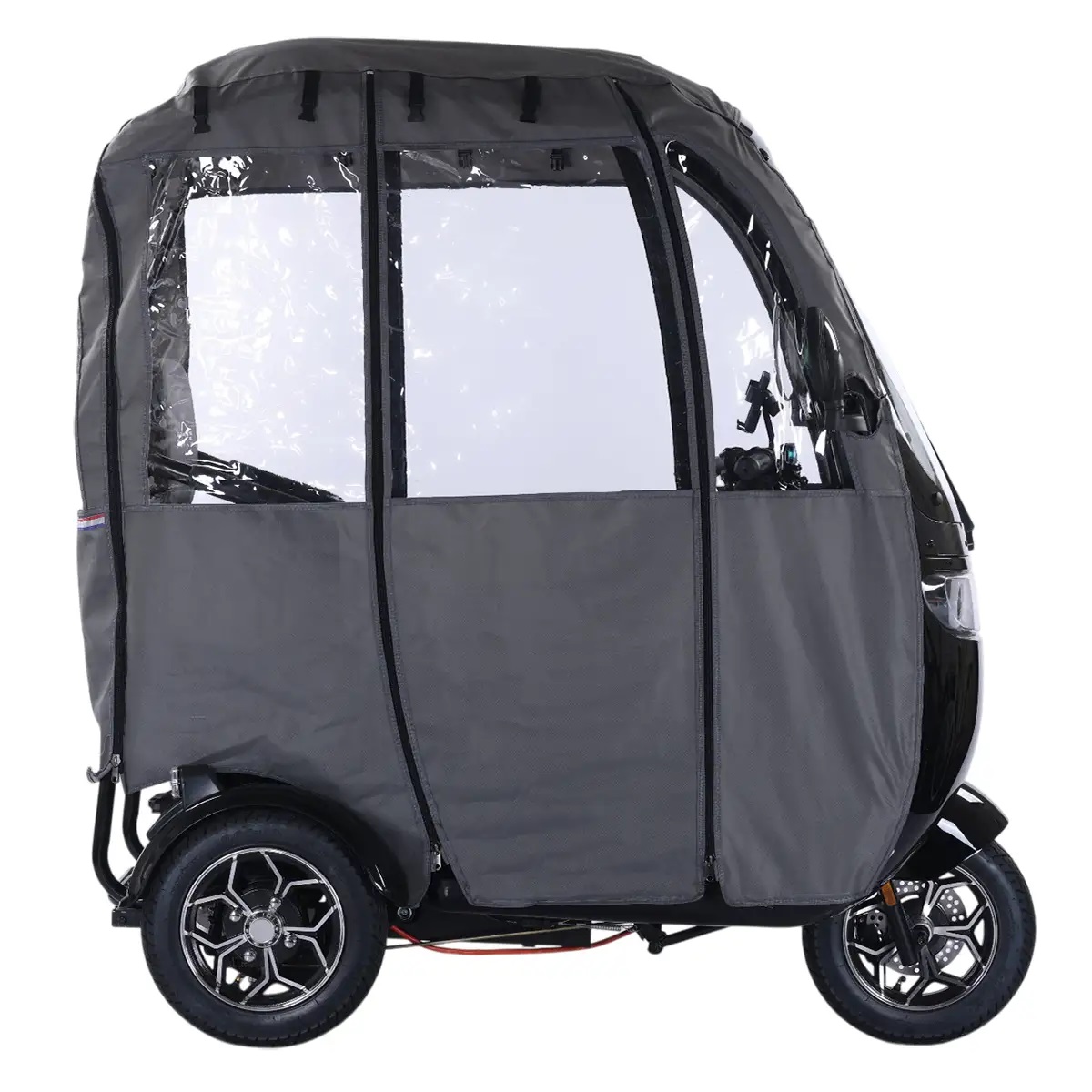 Трицикл аккумуляторный Forte TRINE-WN1072G Черный
