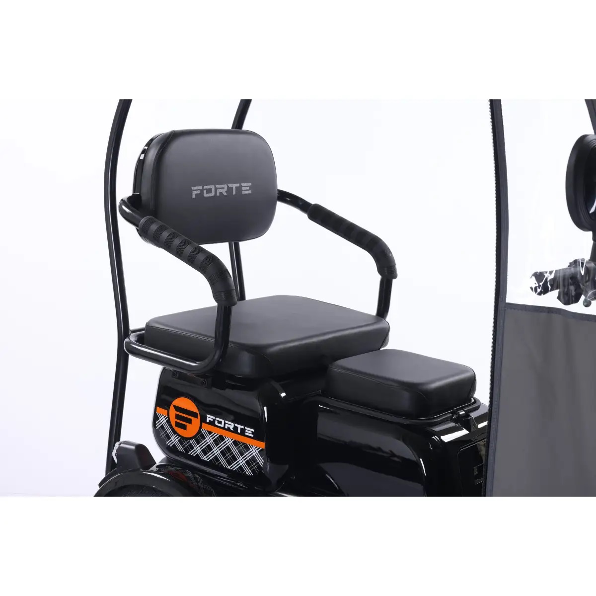 Трицикл аккумуляторный Forte TRINE-WN1072G Черный