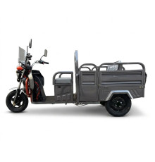 Трицикл вантажний акумуляторний FORTE GP-1000-D Сірий