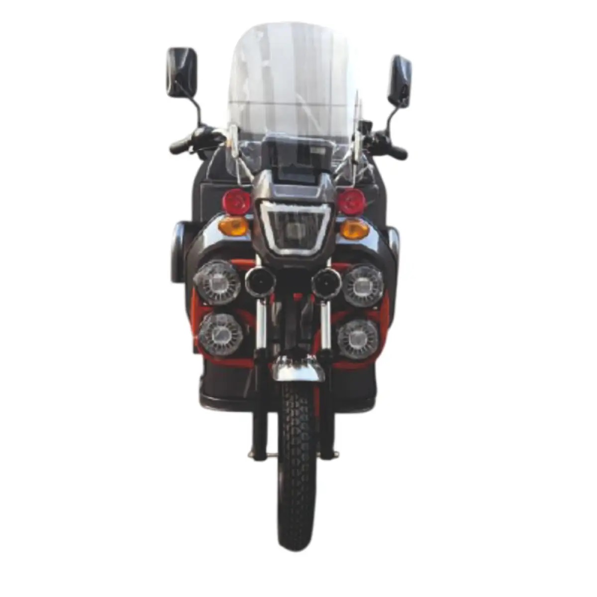 Трицикл грузовой аккумуляторный FORTE GP-1000-D Серый