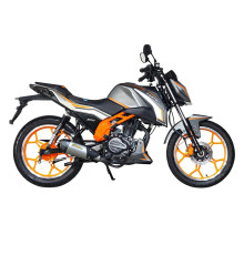 Motorcycle SR-200X Forte Gray-Orange