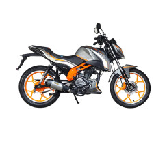 Motorcycle SR-200X Forte Gray-Orange