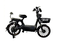 Battery-powered scooter FORTE GALAXY black