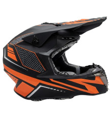 Мотошлем FORTE HD-806-2 Черно-оранжевый XL